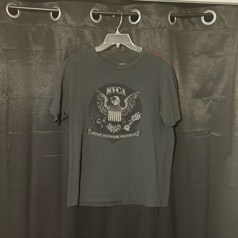 RVCA Grey Graphic T-Shirt